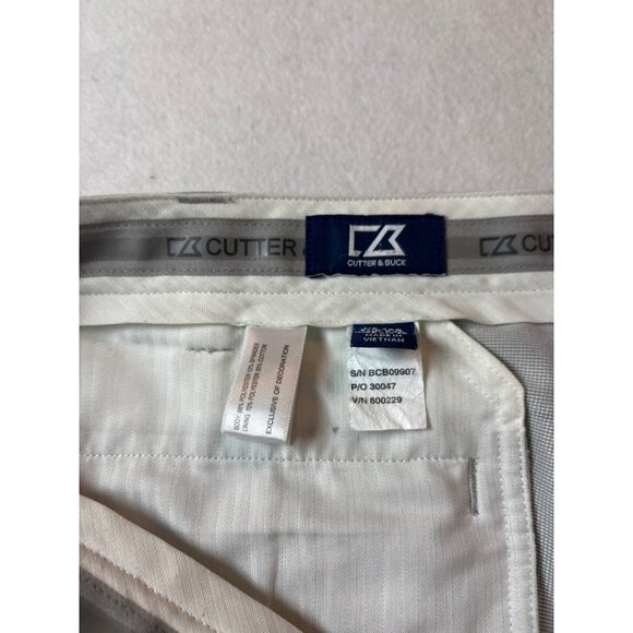 Cutter Bucks Mens Flat-Front Khaki Pants Size 46b - Picture 10 of 14